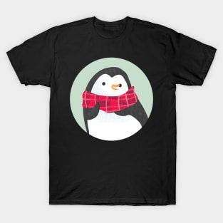 Penguin with Scarf T-Shirt